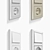 Gira Standard 55: Complete Set of Switches and Sockets 3D model small image 2