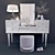 Elegante Console Makeup & Decor 3D model small image 1