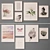 Modern Art Painting Set - 10 Pieces 3D model small image 1