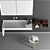 Quattro.Zero Washbasin: Sleek Design, Premium Materials 3D model small image 2