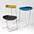 Streamlined and Portable Current Stool 3D model small image 1