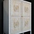 Modern White Metal & Wood Sideboard: Maisons du Monde Mambok 3D model small image 2