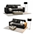 Cosmorelax Bari: Stylish and Comfortable Sofa 3D model small image 1
