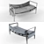 Elegant Elwind Outdoor Sofa 3D model small image 2