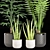 27 Plant Set with Beautiful Pot 3D model small image 2