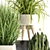 Indoor Plant Collection: Chlorophytum & Sansevieria 3D model small image 2