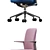 Vitra Pacific Ergonomic Office Chair 3D model small image 2