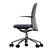 Vitra Pacific Ergonomic Office Chair 3D model small image 3