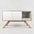 Elegant Oslo Sideboard: Designed by Luis Branco 3D model small image 1