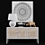 Exquisite Mango Wood Sideboard: Maison du Monde Mambok 3D model small image 1