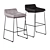 Concepto COMFY Bar and Semi-Bar Stool 3D model small image 1