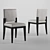 Modern Alter London Graham Dining Chair 3D model small image 1