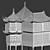 Chinese Pagoda: Authentic Tradition 3D model small image 2