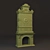 Classic Style Fireplace 3D model small image 1