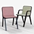 Modern Nordic Style Chair 3D model small image 1