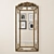 Elegant "Pablo" Outdoor Mirror 3D model small image 1