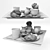 Morning Bliss: Indulge in Bed 3D model small image 3