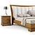 Elegant Villanova Bedroom Set 3D model small image 2