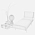 Contemporary Voice Furniture Set 3D model small image 3