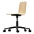  Stylish Vitra HAL Ply Chair 3D model small image 1