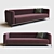 Elegant Comfort Sofa 3D model small image 1