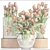 Tulip Trio: Vibrant Spring Bouquets 3D model small image 3