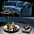 Sits Julia Sofa Set 3D model small image 2