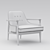 Ib Kofod-Larsen Lounge Armchair 3D model small image 3