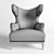 Elegant Visionnaire Katie Armchair 3D model small image 3