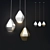 Elegant MARKSLOJD RUBY Suspension Light 3D model small image 1