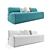 Luxurious Comfort: Exteta Soft Sofa 3D model small image 2