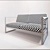 Modern Loft Style Office Sofa & Armchair 3D model small image 3