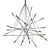 Vintage Industrial Multi Arm Chandelier 3D model small image 2