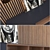 Modern Wood Sideboard: Piure Nex 3D model small image 2