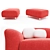 Majestic Comfort: Moooi Cloud Sofa 3D model small image 3