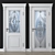 Stained-Glass Door: Elegant and Timeless 3D model small image 1