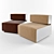 Pierre Cardin Lounge Chair Set 3D model small image 1