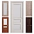 ProfilDoors X-Series: Elegant Interior Doors 3D model small image 1