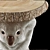 Koala Side Table: Unique and Stylish 3D model small image 2