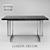 Garda Decor Dining Table: Sleek & Stylish 3D model small image 1