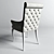 Esmeralda Visionnaire Chair: Elegant and Luxurious 3D model small image 2