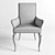 Esmeralda Visionnaire Chair: Elegant and Luxurious 3D model small image 3