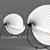 Eclipse Table Lamp: Modern Design, Stylish Illumination 3D model small image 1
