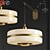 Masina Brass Wall Light: Modern Elegance for Any Space 3D model small image 1