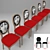 Fornasetti Chair - Elegant and Timeless 3D model small image 2