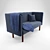 Elegant Classic Sofa by Unknown Brand 3D model small image 2