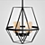 Modern Bronze Chandelier | RH Whitley 3D model small image 1