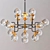 Globetrotter Glass Chandelier 3D model small image 1