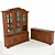 Elegant Selva Chest & Sideboard 3D model small image 1