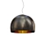 Elegant Italian Pendant Light 3D model small image 1